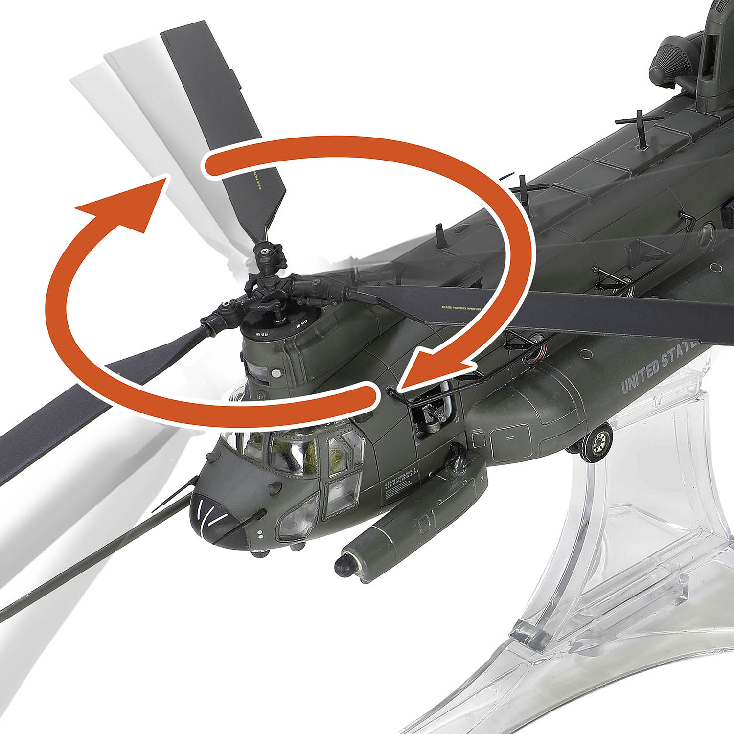 U.S. Boeing Chinook MH-47G helicopter
