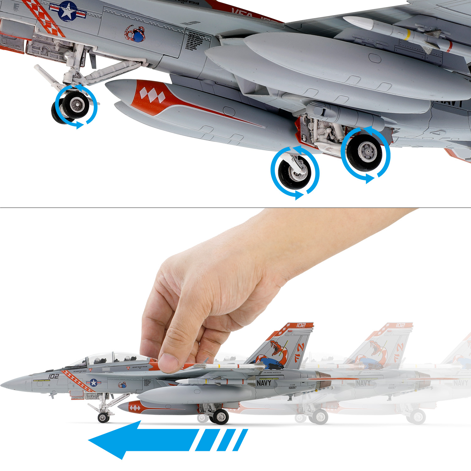 F/A-18F超級大黃蜂戰機 VFA-102 “響尾蛇”