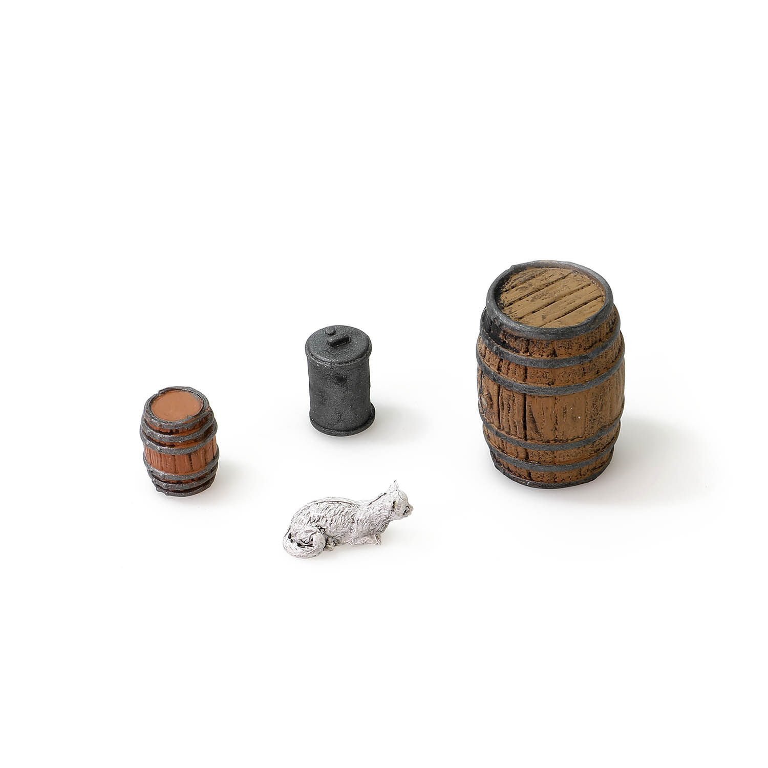 二戰場景佈置配件系列 - 城市廢墟配件套裝